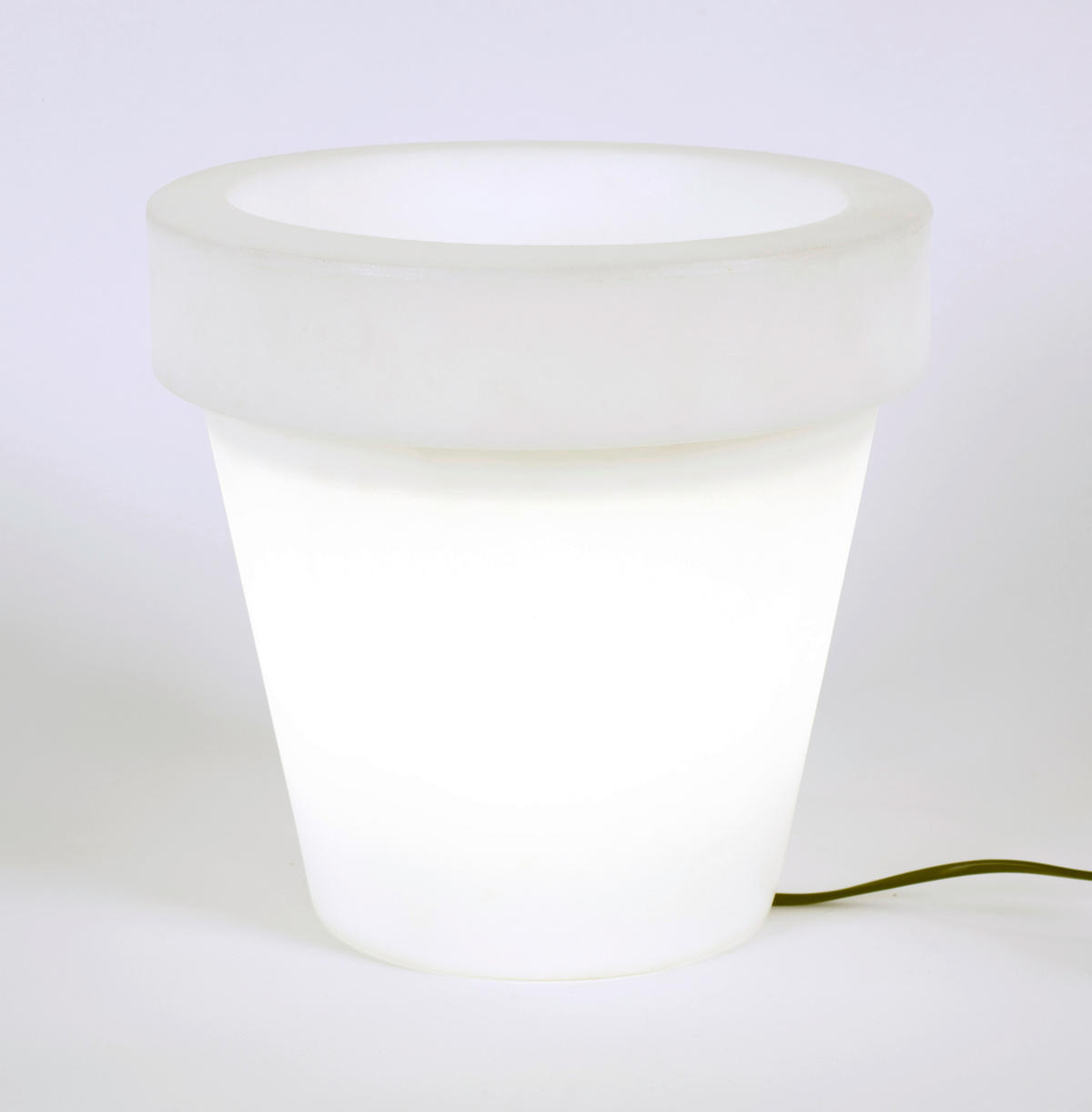 LED-AUßENLEUCHTE MAGNOLIA 57/57/57 cm   - Weiß, Basics, Kunststoff (57/57/57cm) - Newgarden