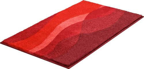 BADTEPPICH Rot 60/100 cm - Rot, Basics, Kunststoff/Textil (60/100cm) - Grund