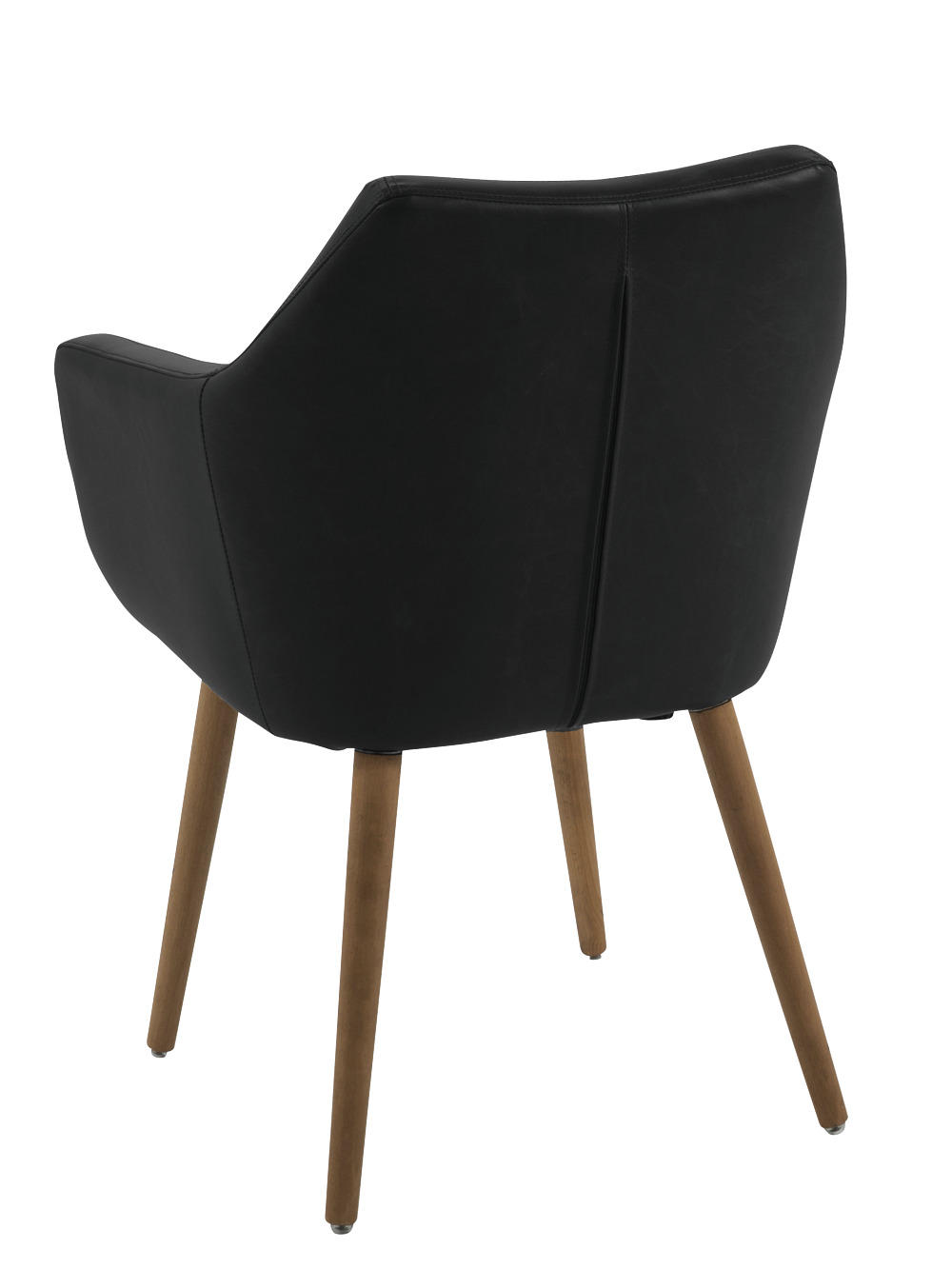 NASLANJAČ, tekstil črna  - črna, Konvencionalno, tekstil/les (58/84/58cm) - Carryhome