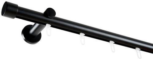 SET GALERII PERDELE 200 cm  - negru, Basics, metal (200cm) - Homeware