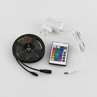 LED PÁSIK, 300 cm - čierna, Basics, plast (300cm)