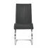 SCHWINGSTUHL Echtleder Schwarz - Schwarz, Design, Textil/Metall (44/95/56cm) - VALDERA