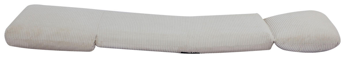 SCHLAFSESSEL in Cord Beige  - Beige, Design, Textil/Metall (82/58/78cm) - Livetastic