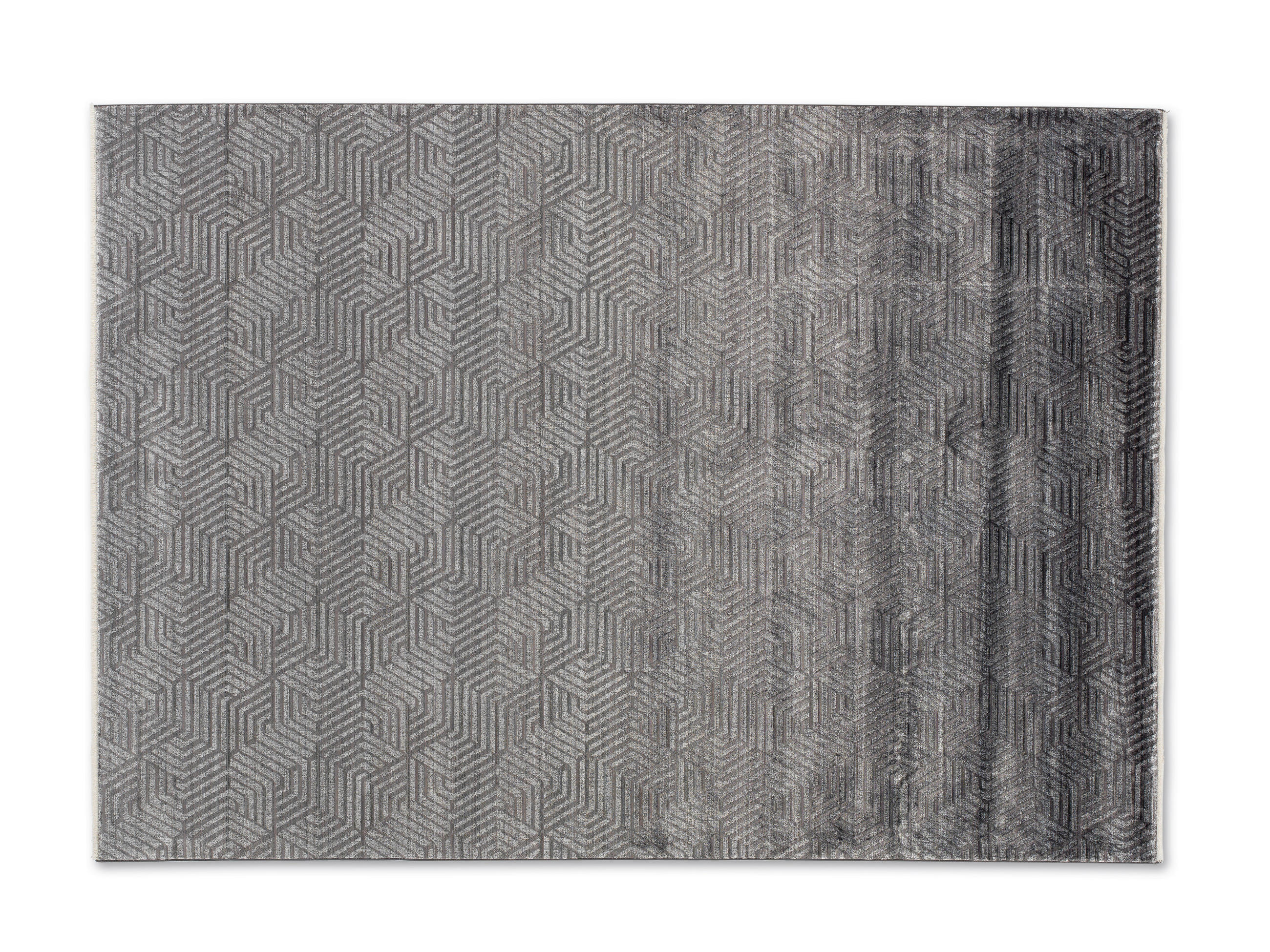 WEBTEPPICH 133/190 cm Grau  - Grau, Design, Textil (133/190cm) - Novel