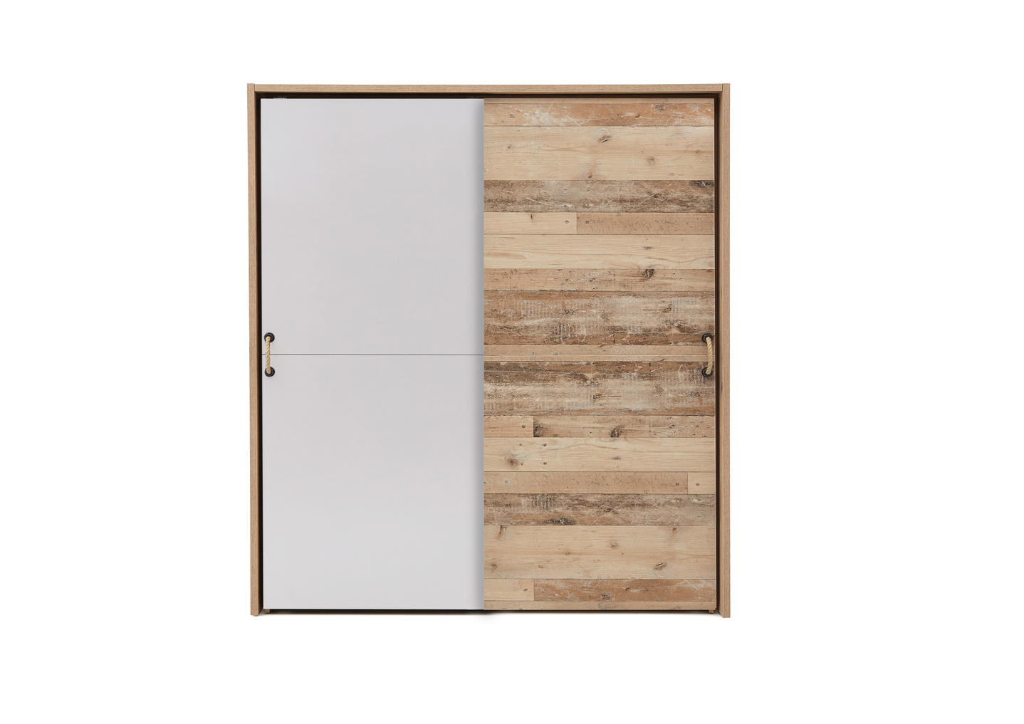 ORMAR ZA ODEĆU bela, boja smreke  170/195,5/60 cm  - boja smreke/bela, Lajfstajl, pločasti materijal/plastika (170/195,5/60cm) - Carryhome