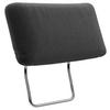 KOPFSTÜTZE - Dunkelgrau, MODERN, Textil (50/25/12cm) - Sit & More