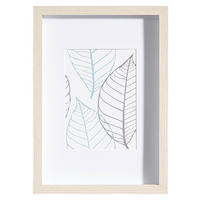 FOTORAHMEN Eichefarben  - Eichefarben, Basics, Glas/Holz (23/32/3cm)