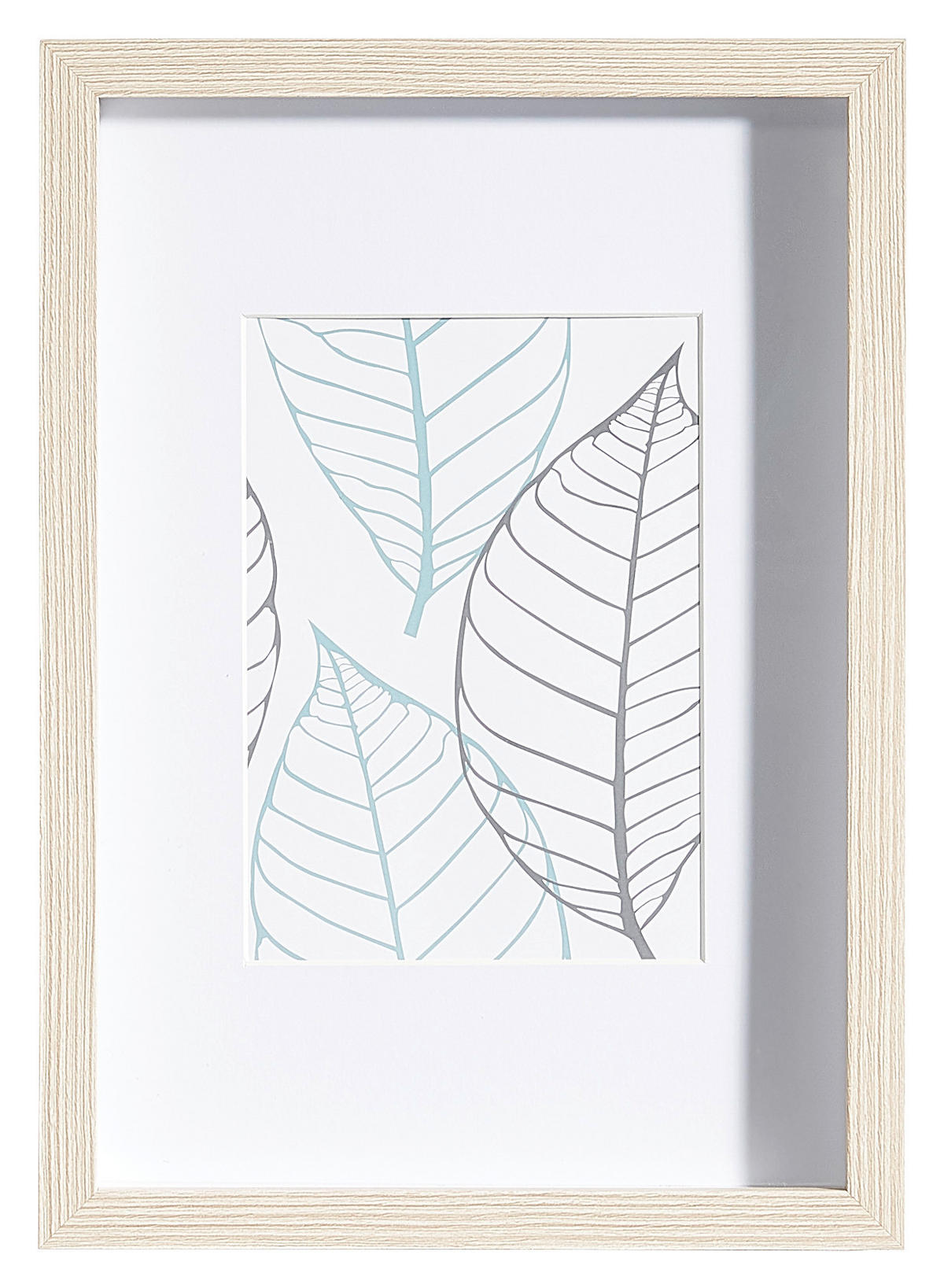 FOTORAHMEN Eichefarben  - Eichefarben, Basics, Glas/Holz (23/32/3cm)