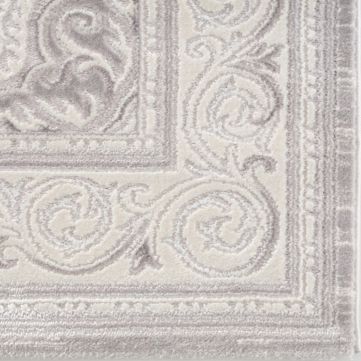 WEBTEPPICH 80/150 cm Harmony Hellgrau  - Hellgrau, LIFESTYLE, Textil (80/150cm)