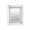 WANDSPIEGEL 36,5/45,5/5,2 cm  - Weiß, Basics, Glas/Kunststoff (36,5/45,5/5,2cm) - Kayoom