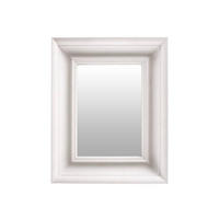 WANDSPIEGEL 36,5/45,5/5,2 cm  - Weiß, Basics, Glas/Kunststoff (36,5/45,5/5,2cm) - Kayoom