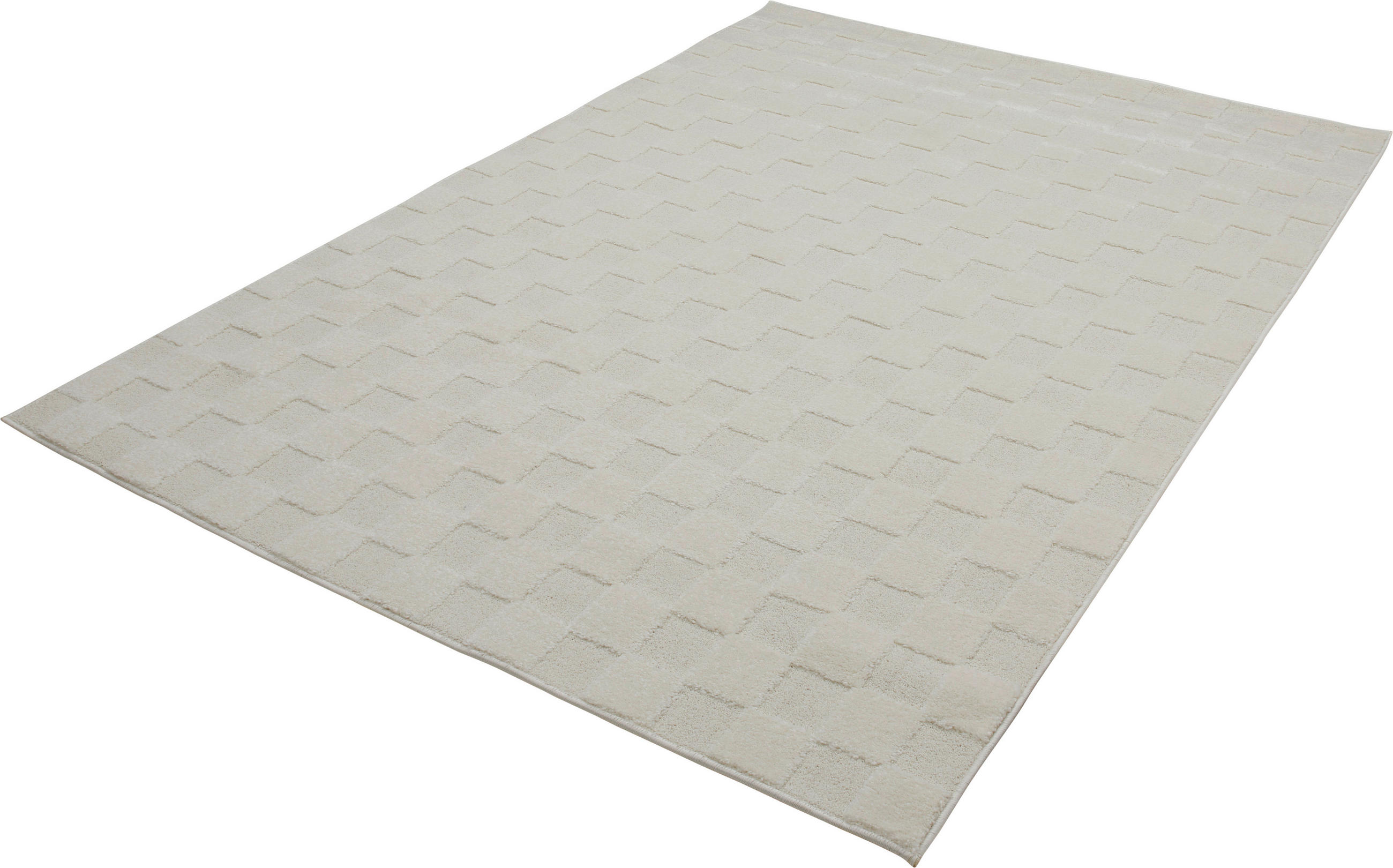 TKANÝ KOBEREC, 160/230 cm, krémová - krémová, Konvenční, textil (160/230cm) - Novel