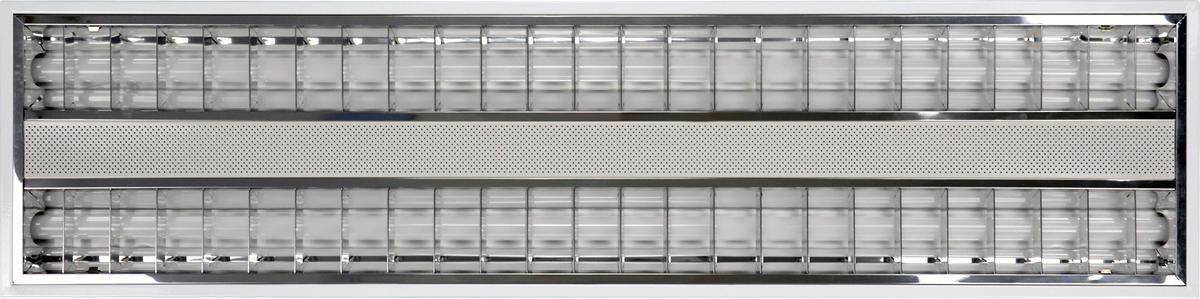 LED-DECKENLEUCHTE Nostal LED 124,5/31,2/4 cm  - Weiß, Basics, Metall (124,5/31,2/4cm)