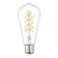 LED-LEUCHTMITTEL   E27 7,3 W  - Klar, Basics, Glas (6,4/14,3cm) - Eglo