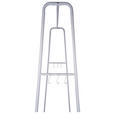 GARDEROBENSTÄNDER in Naturfarben, Weiß 100/160/45 cm   - Naturfarben/Weiß, Basics, Holzwerkstoff/Metall (100/160/45cm) - Xora