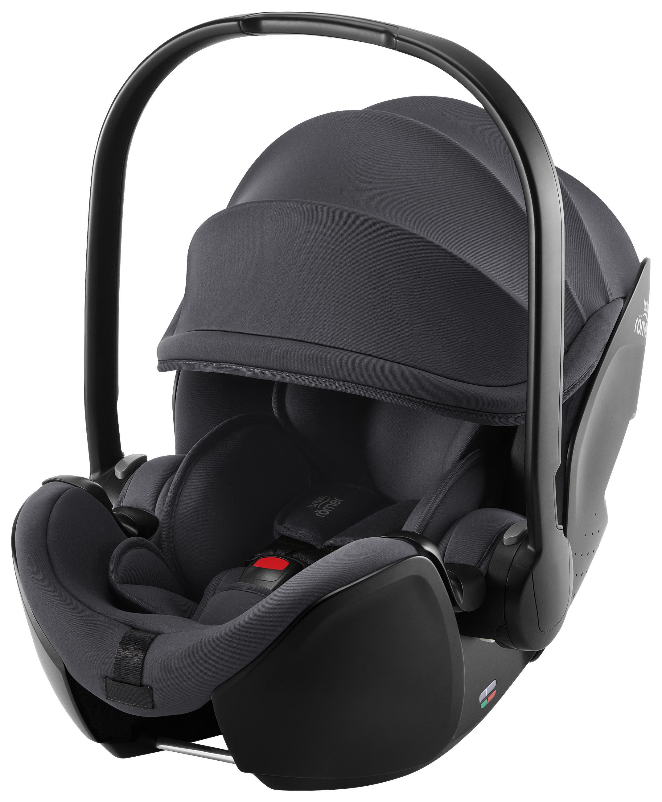 BABYSCHALE Baby-Safe Pro MIDNIGHT GREY   - Dunkelgrau, Basics, Kunststoff/Textil (44/62,5/65,5cm) - Britax Römer