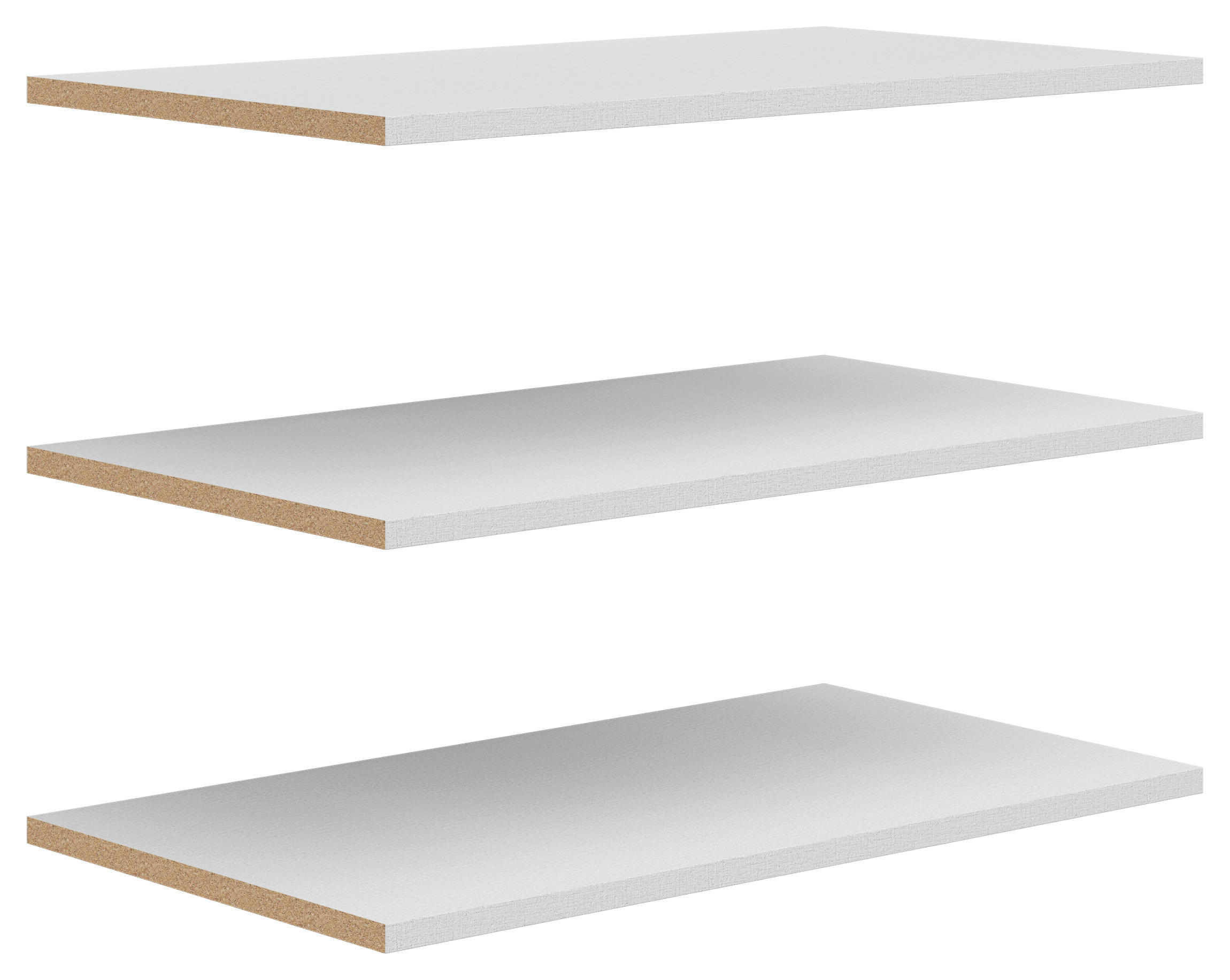 EINLEGEBODENSET 88/1,8/48 cm Hellgrau  - Hellgrau, Holzwerkstoff (88/1,8/48cm) - Boxxx