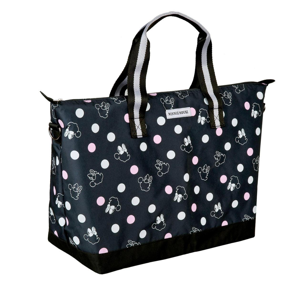 WEEKENDER Minnie Mouse  - Hellrosa/Schwarz, Basics, Textil (40/36/18cm) - Disney