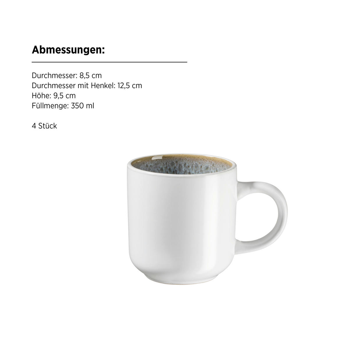 KOMBISERVICE MALEA 16-teilig  - Grün, Basics, Keramik - Mäser