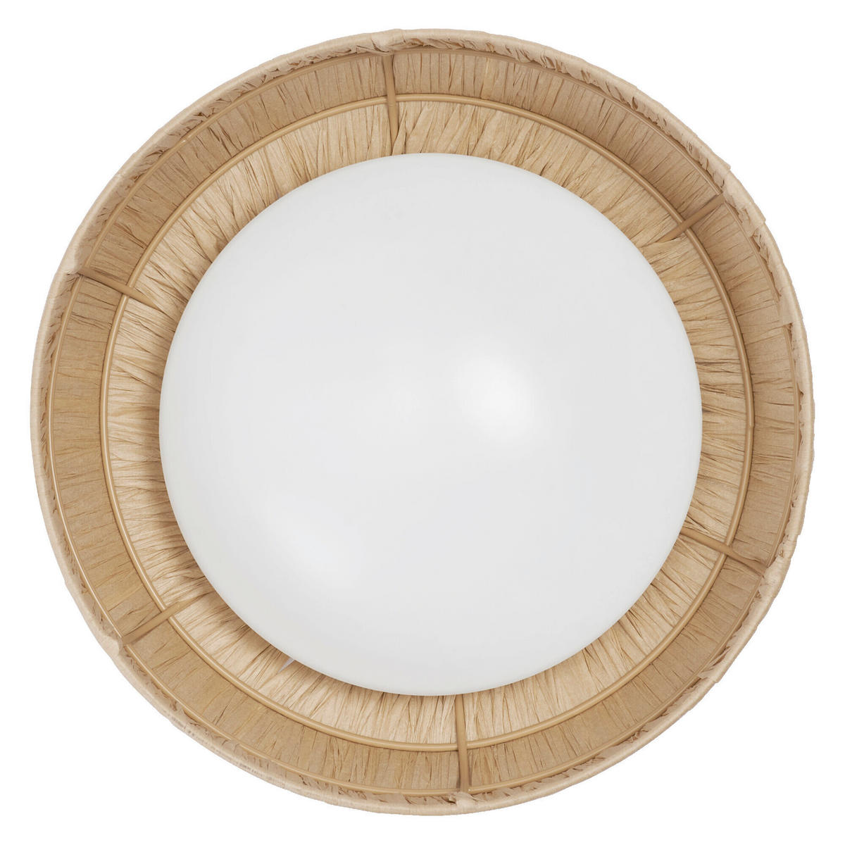 LED-DECKENLEUCHTE 30/10 cm   - Hellbraun, Natur, Naturmaterialien/Metall (30/10cm) - Osram