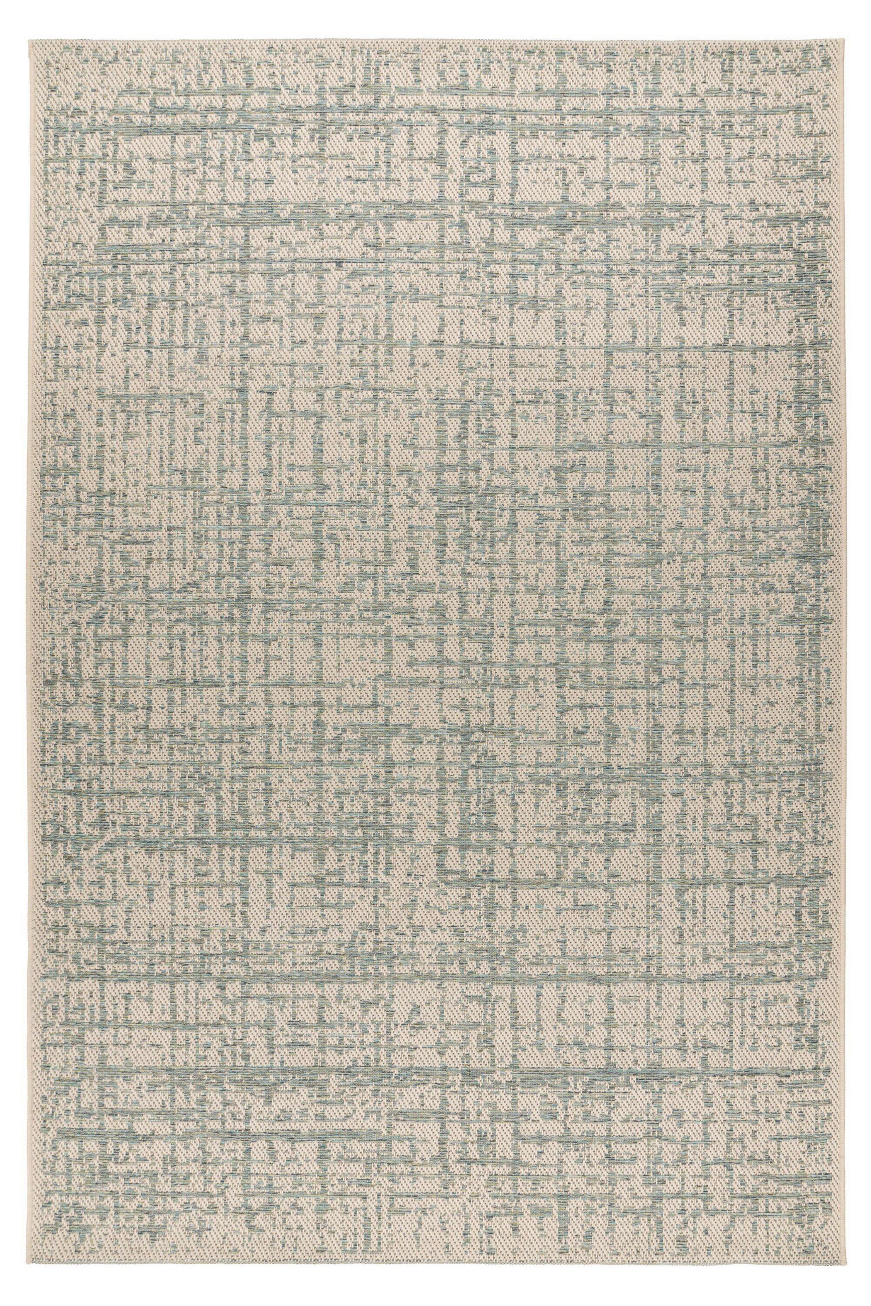 FLACHWEBETEPPICH 200/290 cm Blau  - Blau, Basics, Textil (200/290cm) - Kayoom