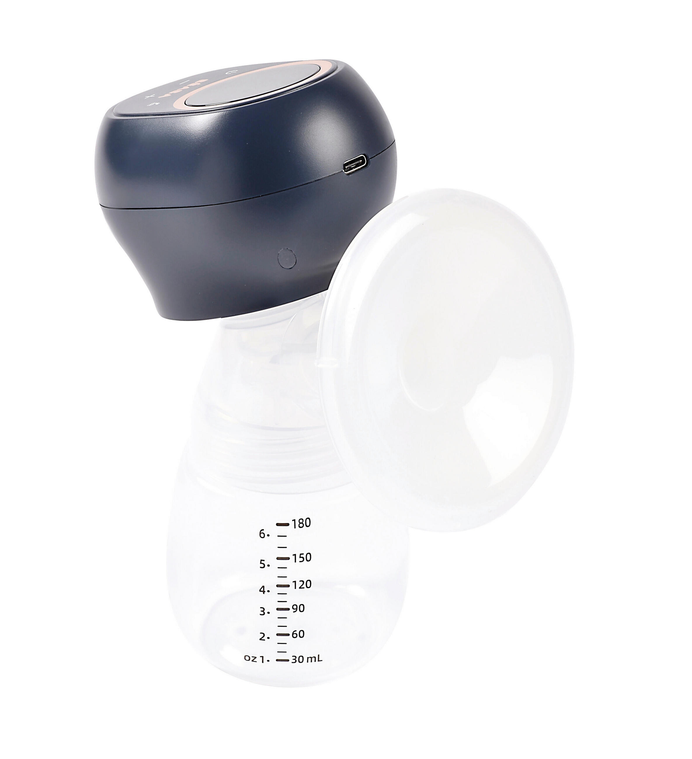 MILCHPUMPE - Dunkelblau, Basics, Kunststoff/Textil (12,5/17,8/9cm) - Beaba