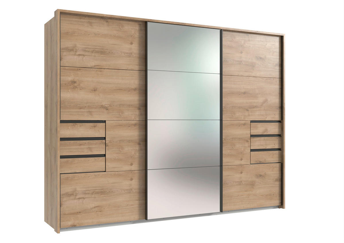 PASSEPARTOUTRAHMEN 273/213/12 cm   - Plankeneiche, MODERN, Holzwerkstoff (273/213/12cm) - MID.YOU