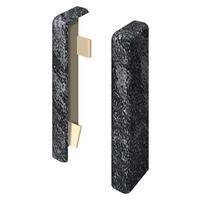 SOCKELLEISTENENDSTÜCK - Schwarz, KONVENTIONELL, Kunststoff (2.2/2.2/5.9cm) - Egger Holzwerkstoffe