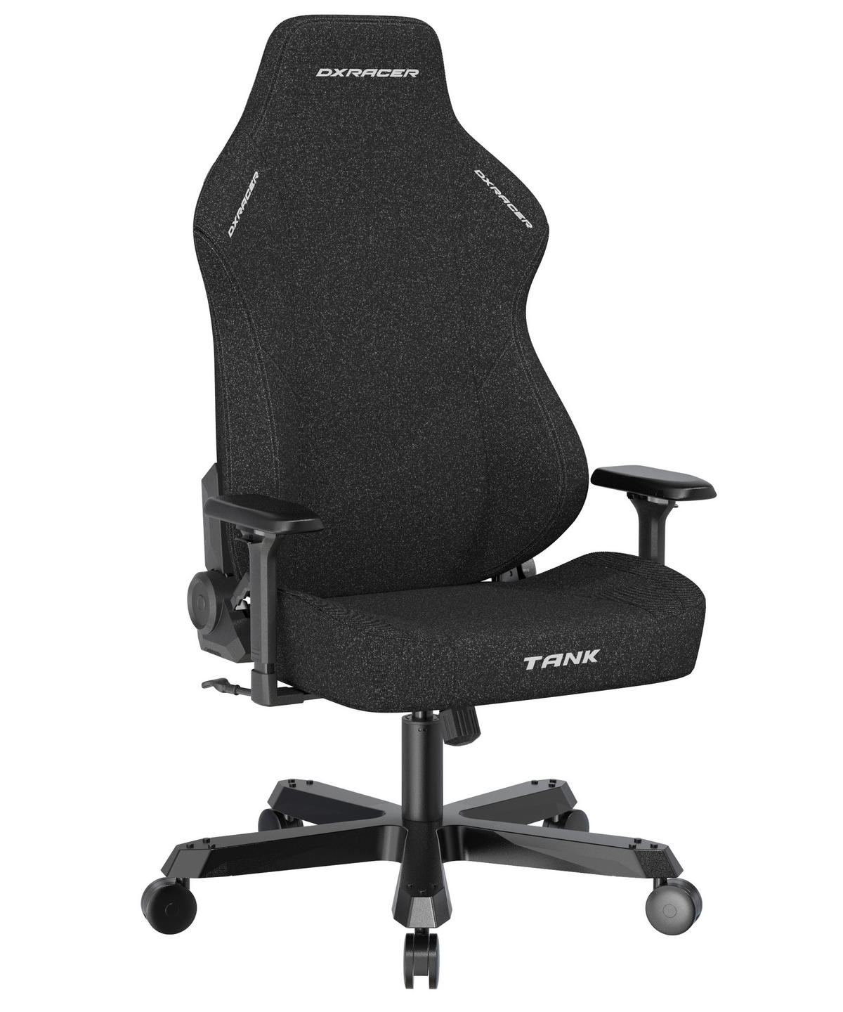 GAMINGSTUHL Schwarz Metall, Textil   - Schwarz, KONVENTIONELL, Textil/Metall (66/1440/60cm) - Dxracer