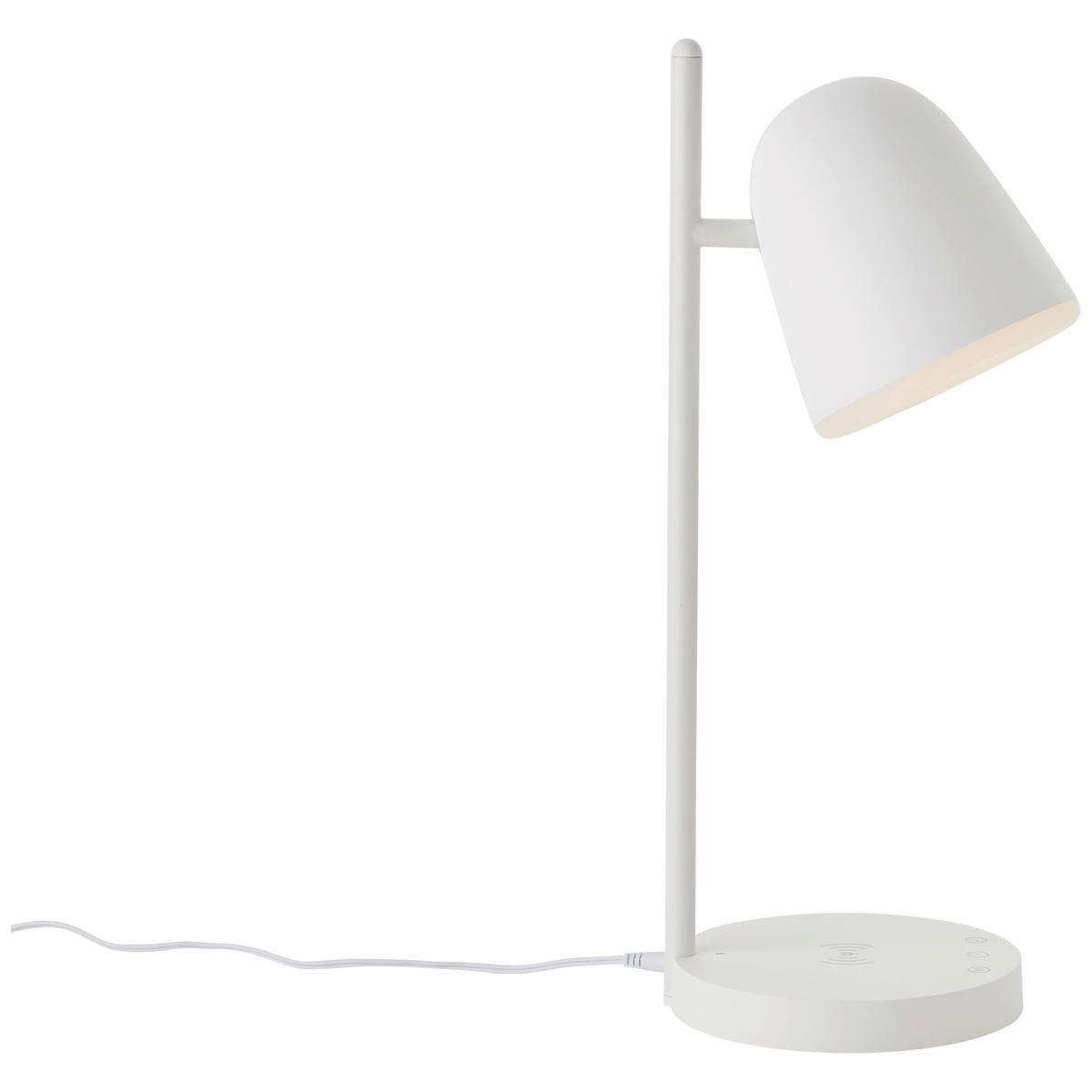 SCHREIBTISCHLEUCHTE - Weiss, Design, Kunststoff (15/17,5/41,2cm) - Brilliant