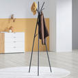 KLEIDERSTÄNDER in Schwarz 50/171/50 cm   - Schwarz, Design, Metall (50/171/50cm) - Carryhome