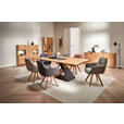 SIDEBOARD 178/79,5/43 cm  - Eichefarben/Anthrazit, KONVENTIONELL, Holz/Holzwerkstoff (178/79,5/43cm) - Linea Natura