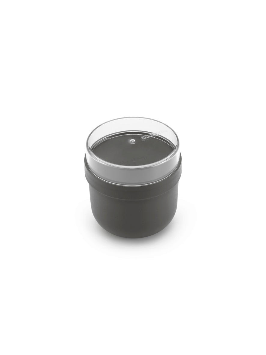 KRABIČKA NA OBĚD  - tmavě šedá, Basics, plast (0,5l) - Brabantia