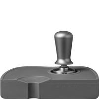 ESPRESSODRÜCKER  - Edelstahlfarben/Grau, Design, Kunststoff/Metall (51cm) - SMEG
