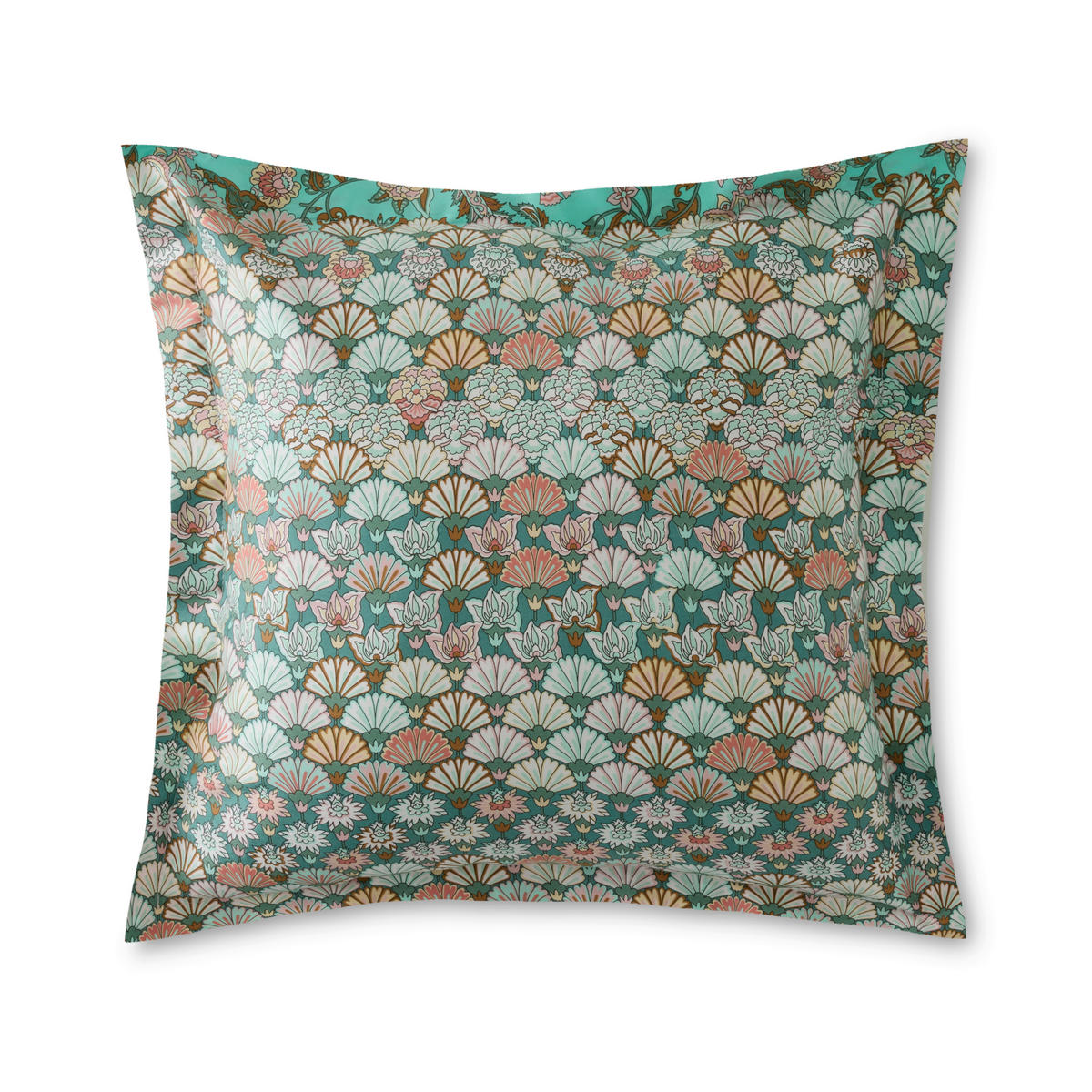 KISSENHÜLLE Tigullio 40/40 cm  - Grün, KONVENTIONELL, Textil (40/40cm) - Bassetti