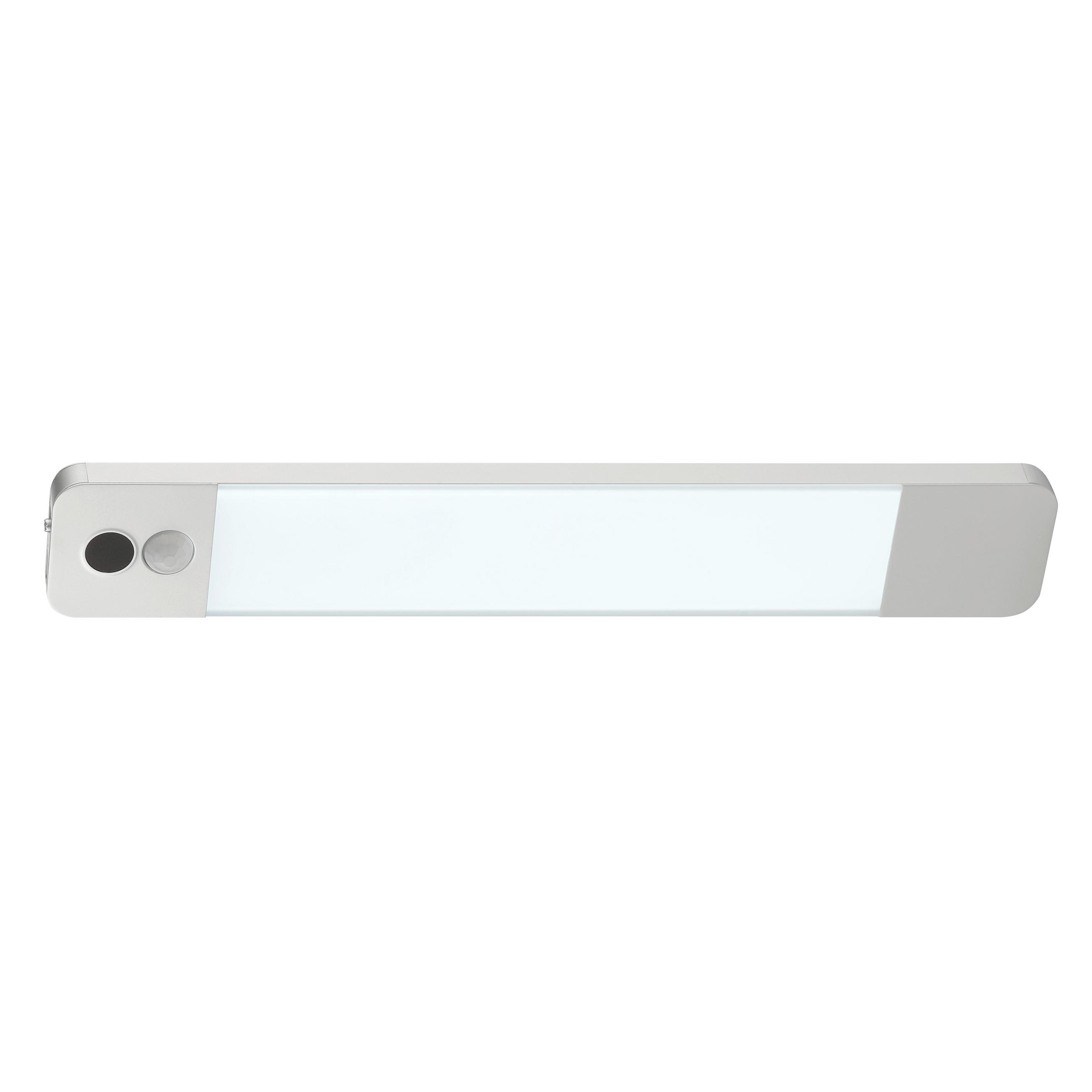 PODGRADNA SVETILJKA  - boja aluminijuma, Osnovno, metal/plastika (25/1/4cm)