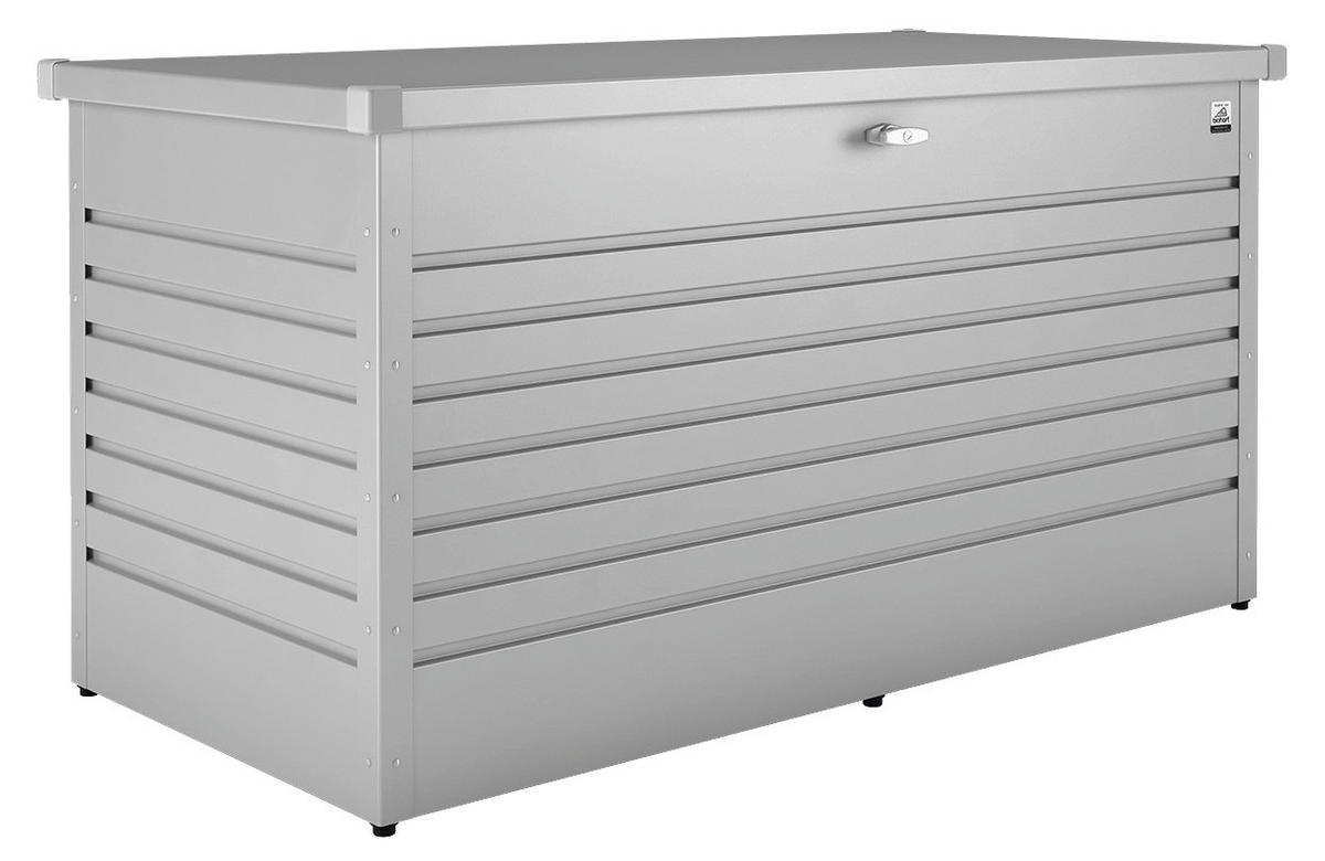 KISSENBOX - Dunkelgrau, Basics, Metall (160/83/79cm) - Biohort