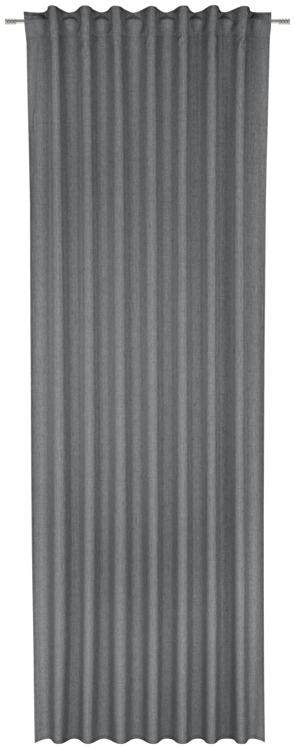 GOTOVA ZAVJESA siva  140/300 cm  - siva, Basics, tekstil (140/300cm) - Esposa