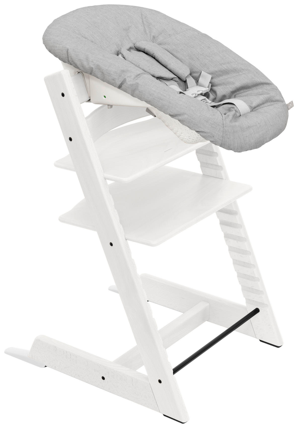 HOCHSTUHL-SET Tripp Trapp Bundles  - Weiss, Basics, Holz (87/65/46cm) - Stokke
