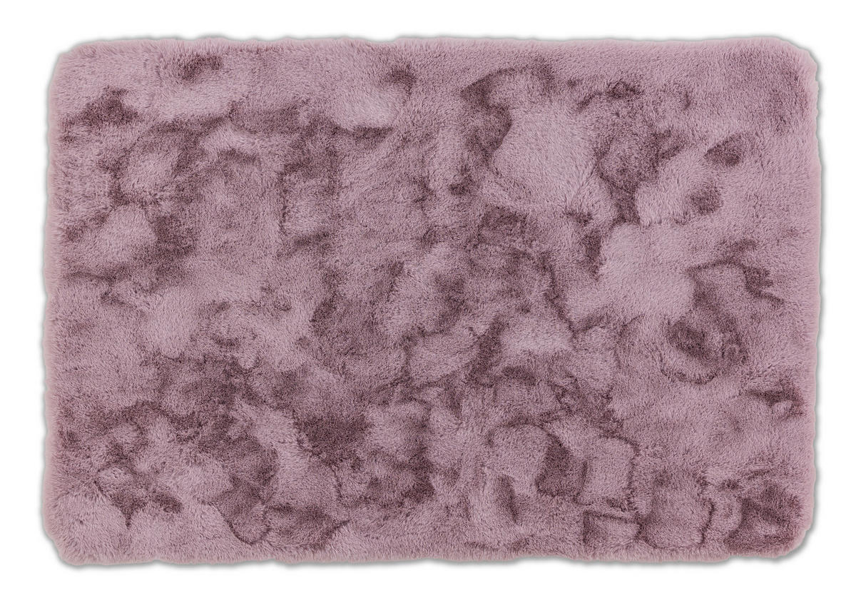 BADTEPPICH Rosa 67/110 cm  - Rosa, Basics, Textil (67/110cm) - Schöner Wohnen