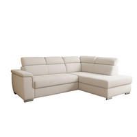 SAROKKANAPÉ textil bézs  - bézs, Basics, textil (260/203cm) - Carryhome