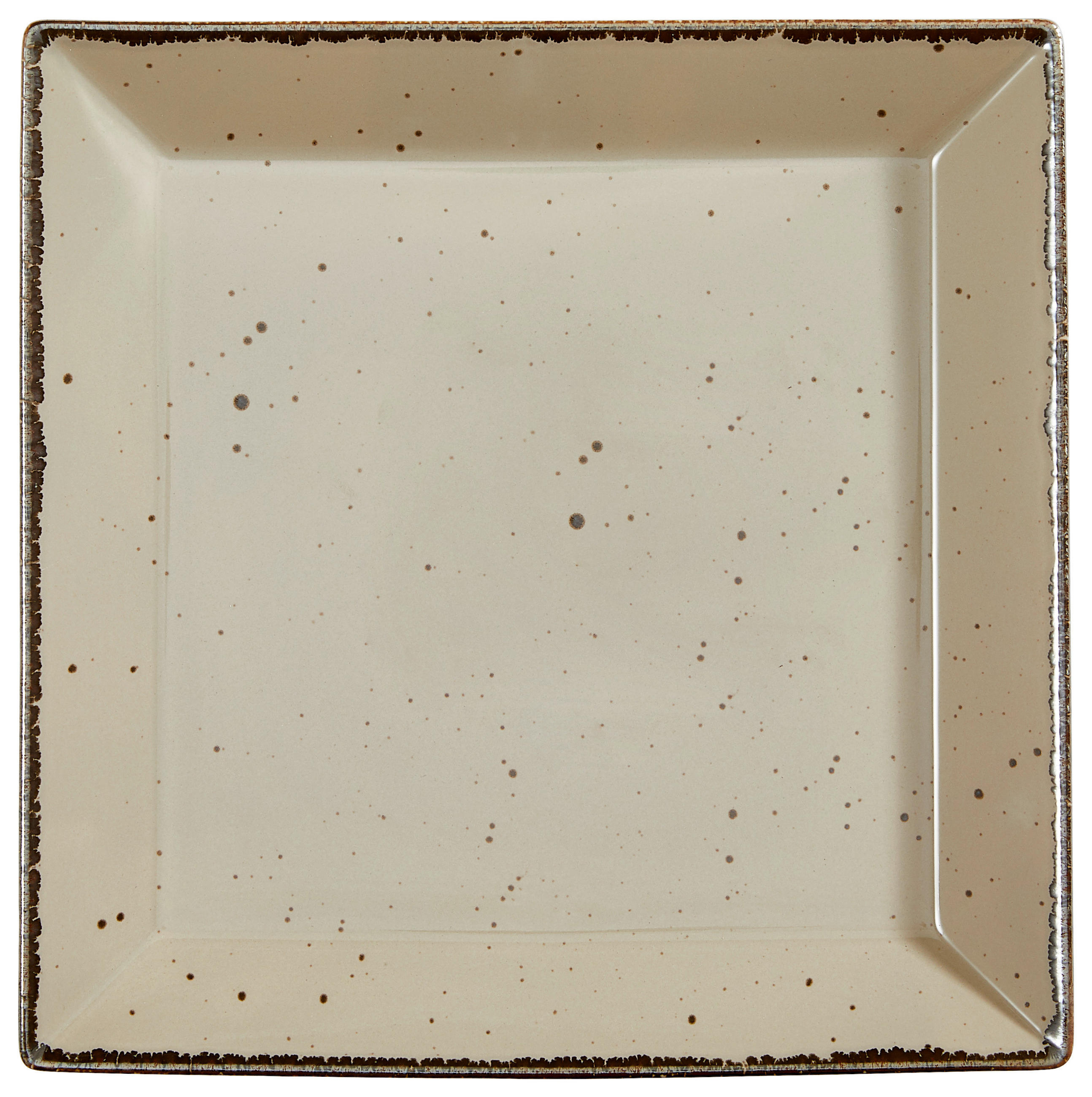 SERVIERPLATTE - Taupe, LIFESTYLE, Keramik (28/28cm) - Landscape