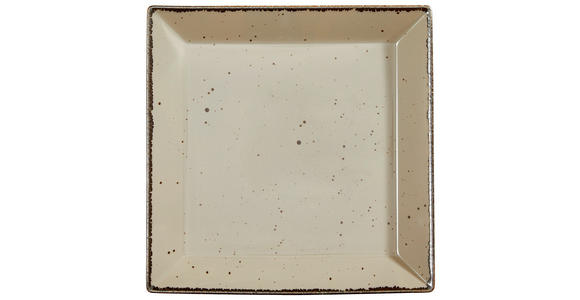 SERVIERPLATTE Urban Life   28/28 cm   - Taupe, LIFESTYLE, Keramik (28/28cm) - Landscape