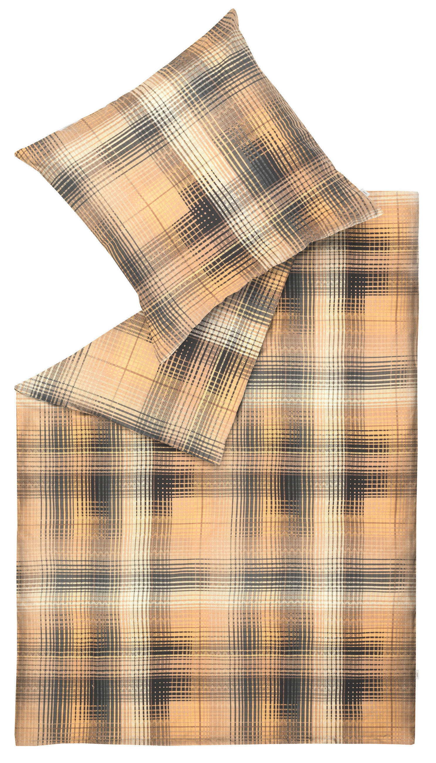WENDEBETTWÄSCHE E-Erika Flanell  - Beige/Creme, Basics, Textil (155/220cm) - Esprit
