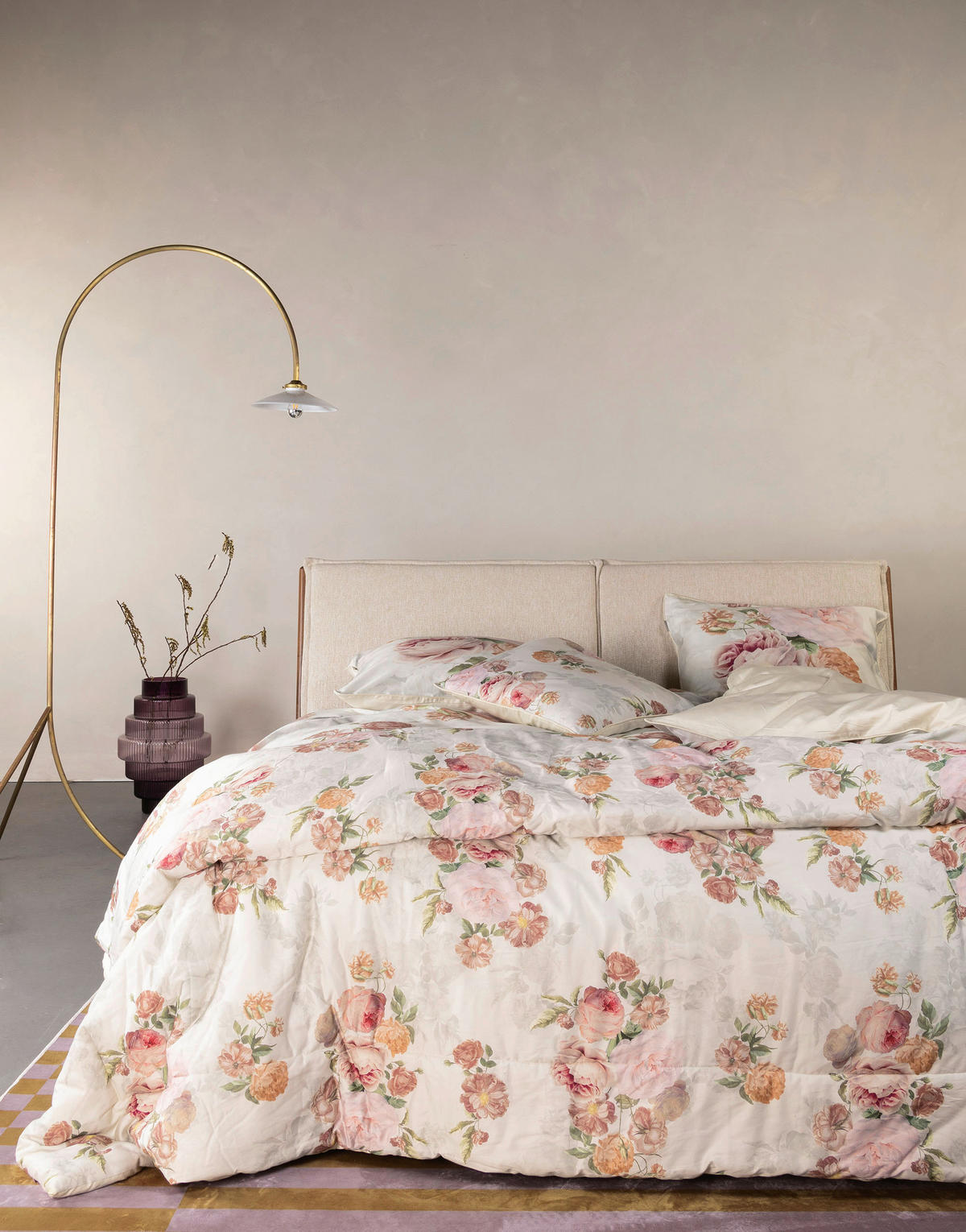BETTWÄSCHE Orianna Satin 135/200 cm  - Creme, KONVENTIONELL, Textil (135/200cm) - Essenza