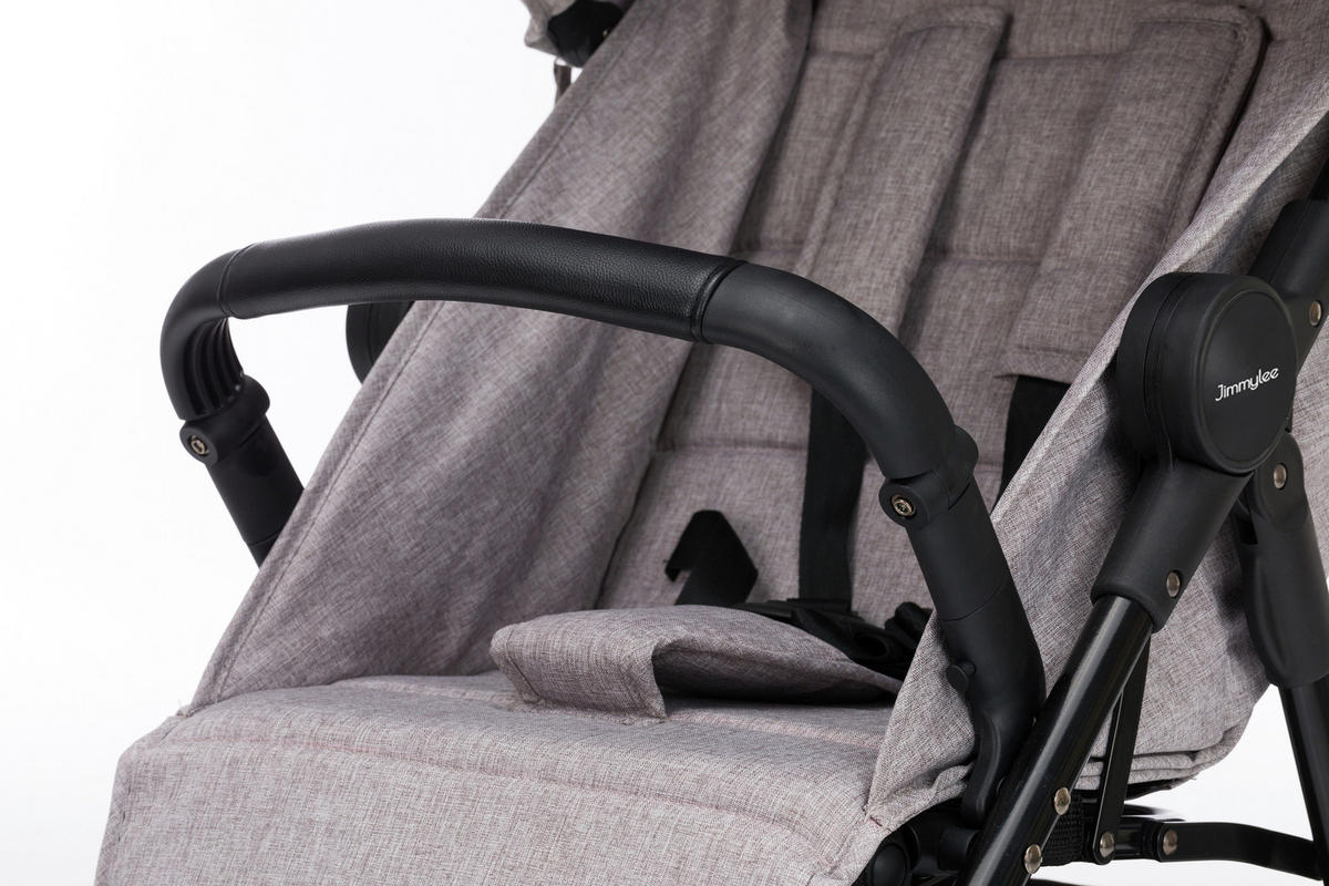 BUGGY LOOP  - Schwarz/Grau, Trend, Textil/Metall (92/36/101cm) - Jimmylee