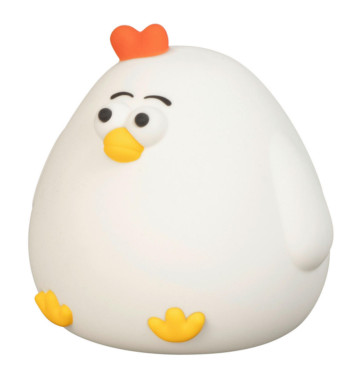 KINDER-NACHTLICHT Paula   - Hellrot/Weiß, Trend, Kunststoff (11cm)