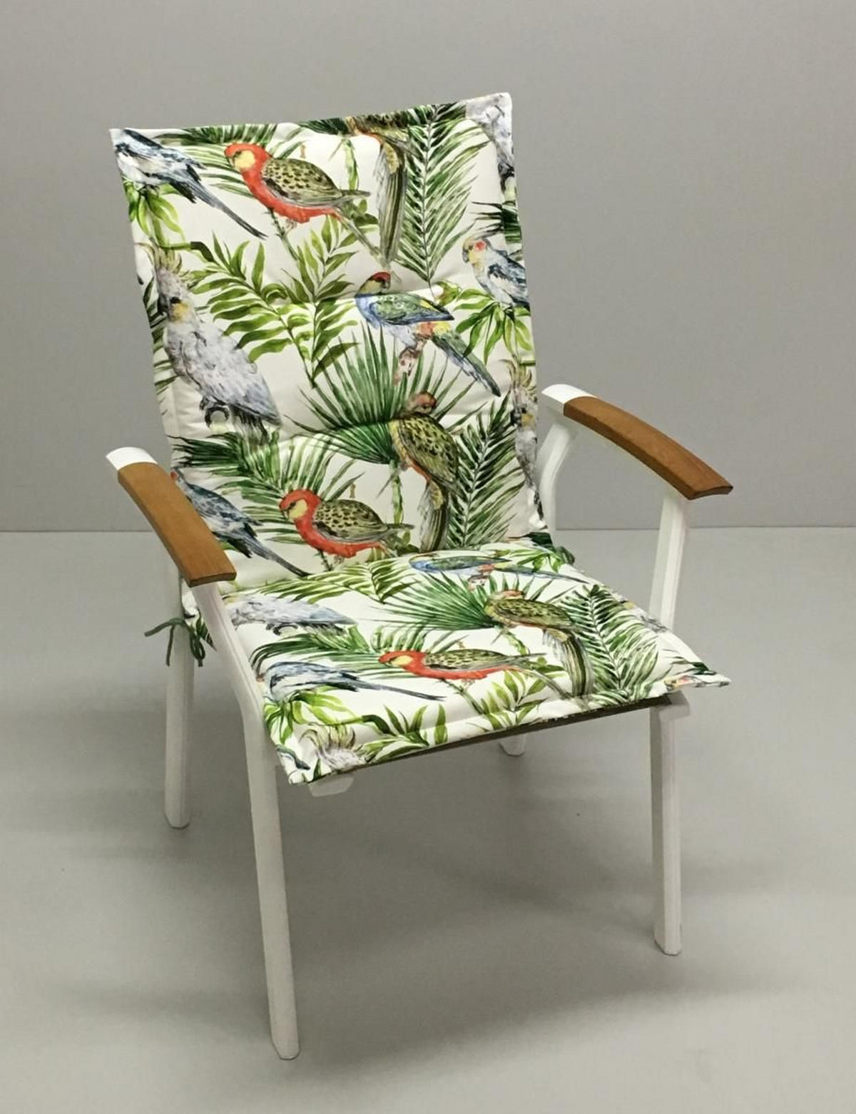 Sesselauflage aus Baumwolle bestellen Vogel-Motiv