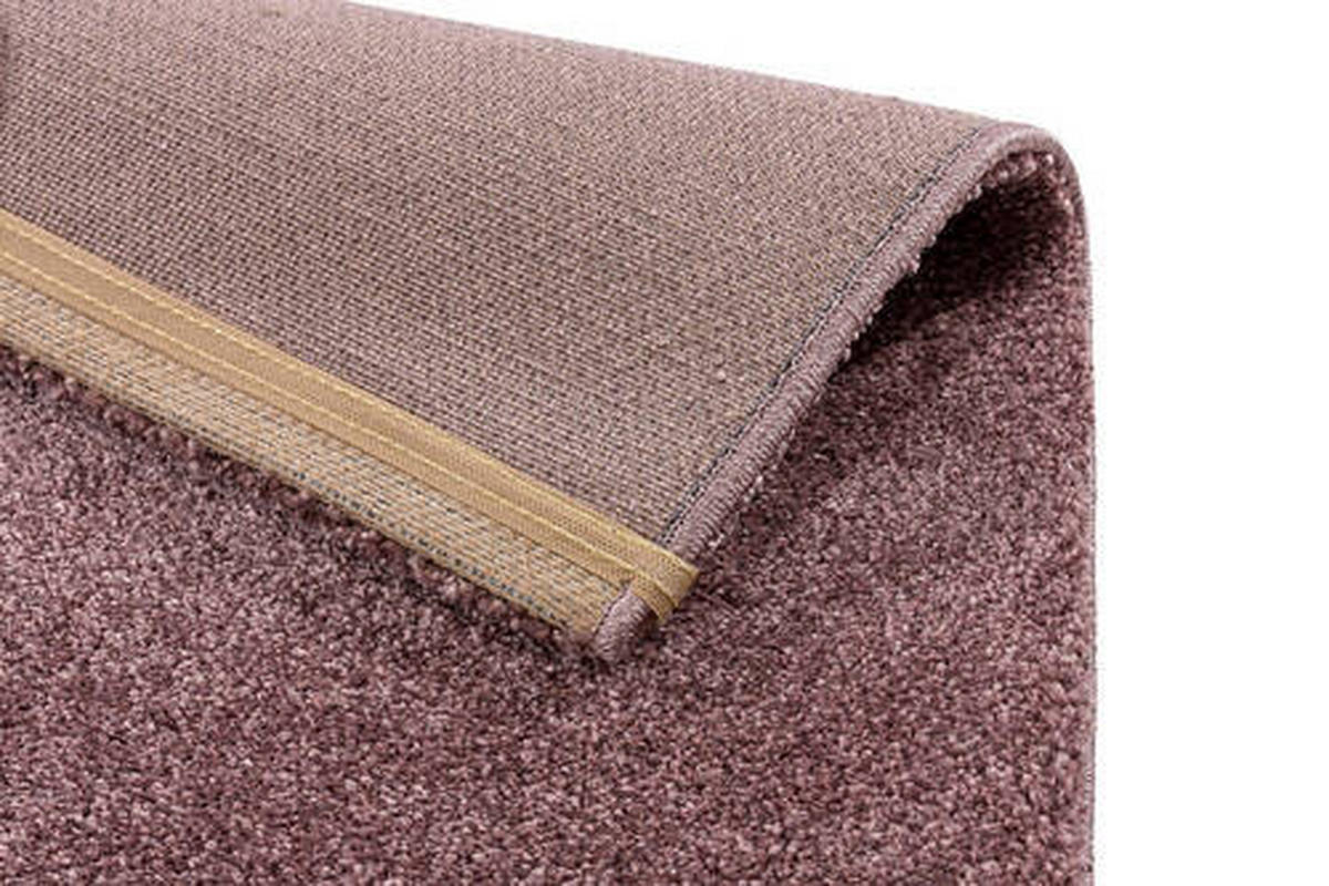 WEBTEPPICH 67/130 cm Aubergine  - Aubergine, Basics, Textil (67/130cm) - Novel