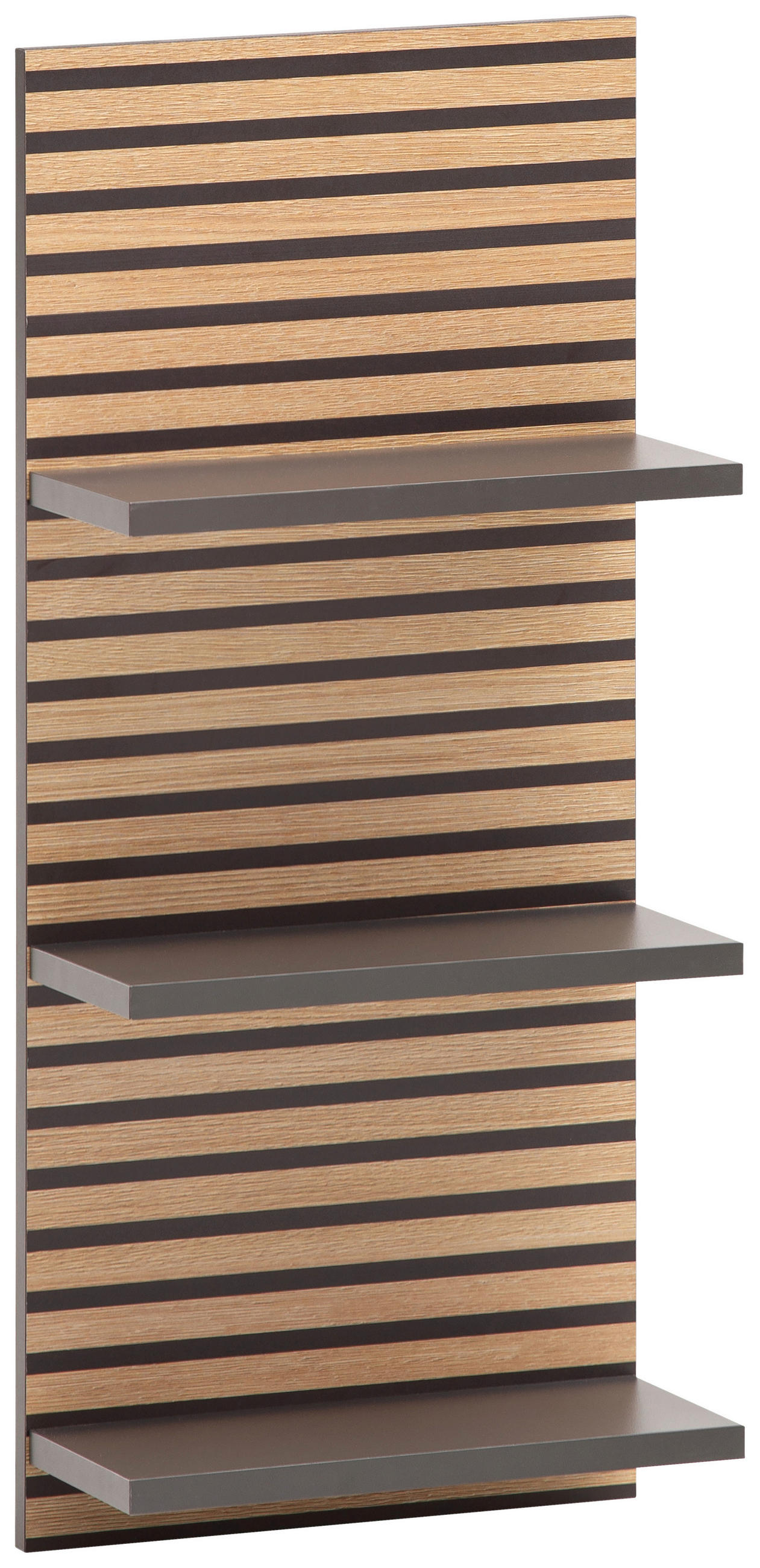 BADEZIMMERREGAL 30,3/70,2/17,5 cm - Eichefarben/Anthrazit, MODERN, Holzwerkstoff (30,3/70,2/17,5cm) - Stylife
